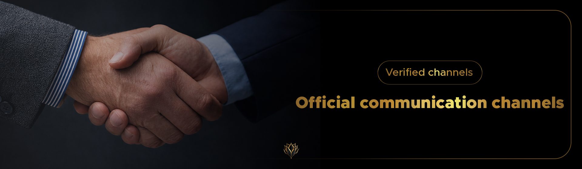 Official communication channels